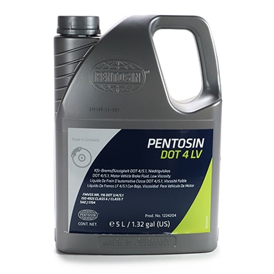 Pentosin DOT 4 Low Viscosity Brake Fluid, 5 Liter