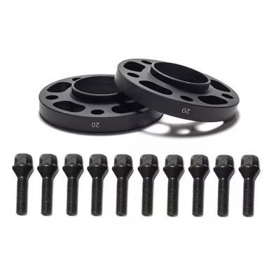 BimmerWorld 20mm Wheel Spacers & M14 Bolts Set — 5x120 BMW