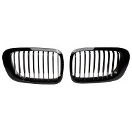 BimmerWorld Gloss Black Front Grilles — E46 M3 & E46 2-Door Pre-LCI