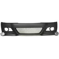 BimmerWorld E46 M3 Style Front Bumper with Fog Lights — Front Spoiler