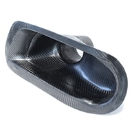 Carbon Fibre Brake Cooling Duct Kit, Pair — E46 M3