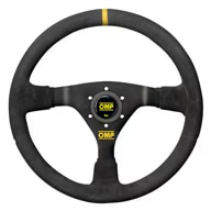 OMP WRC Rally 350mm Flat-Bottom Racing Steering Wheel